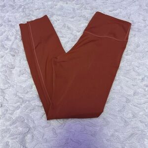 Nike Rust/Burnt Orange-Red Leggings